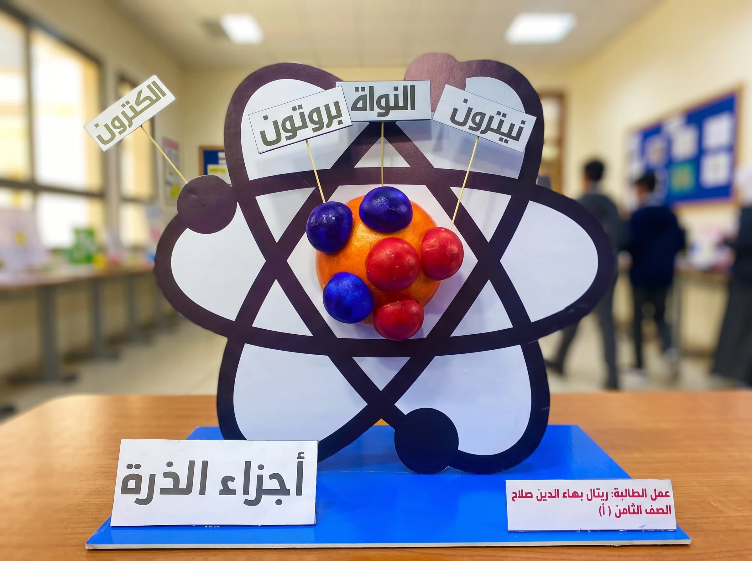 أجزاء الذرة